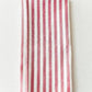 Red French Striped Dish Towel