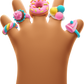 Hey Clay Bijou Sweet Rings - NEW