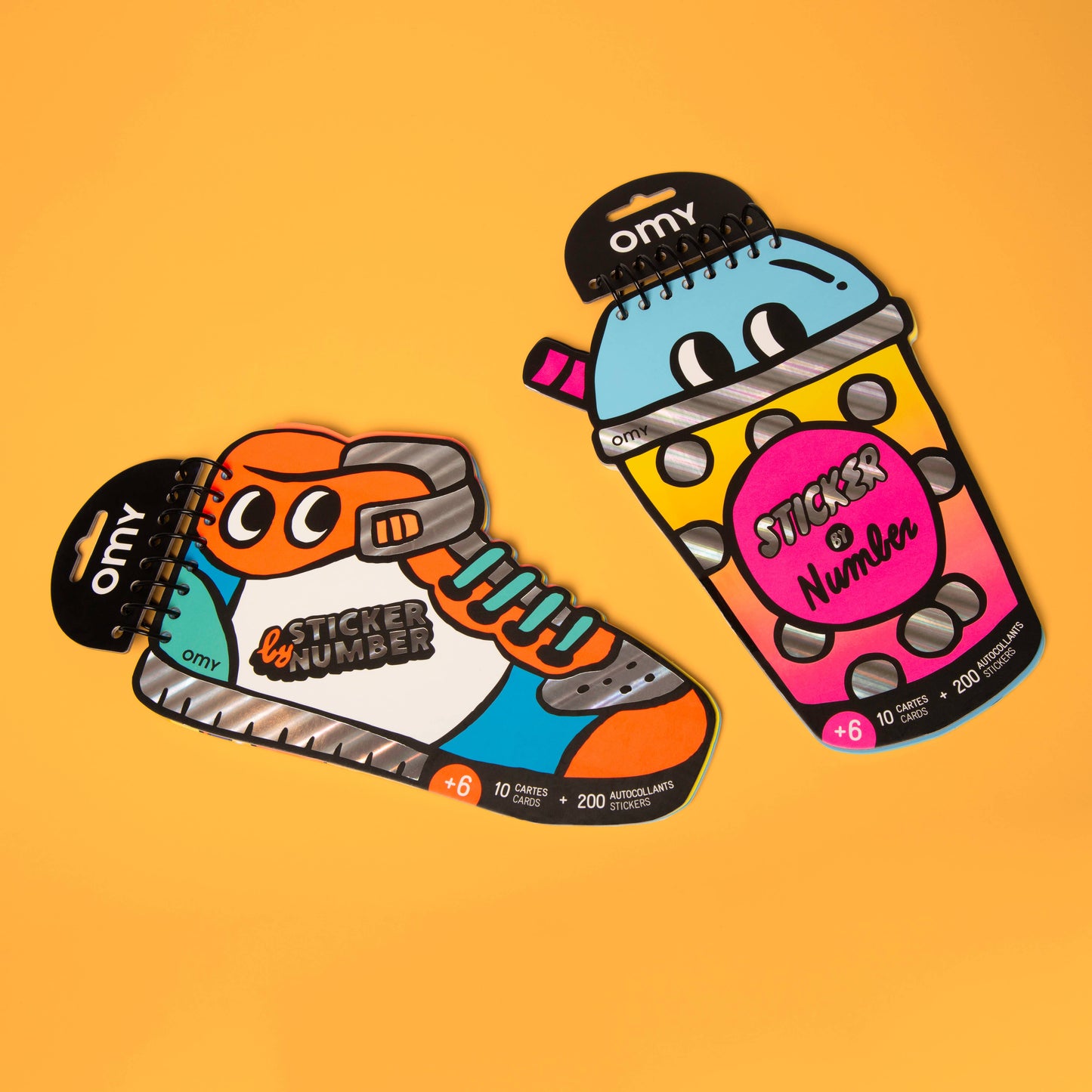 Sticker by number book - Bubble Tea