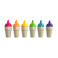 Sweet Scoops: Neon Highlighters - Strawberry Scent (Set of 6