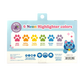 Lucky Cat Paw: Neon Highlighters - Berry Scent (Set of 6)