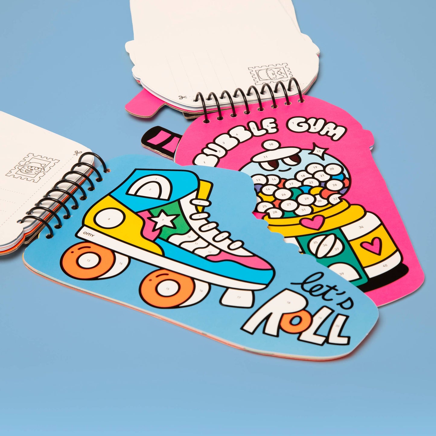 Sticker by number book - Sneakers