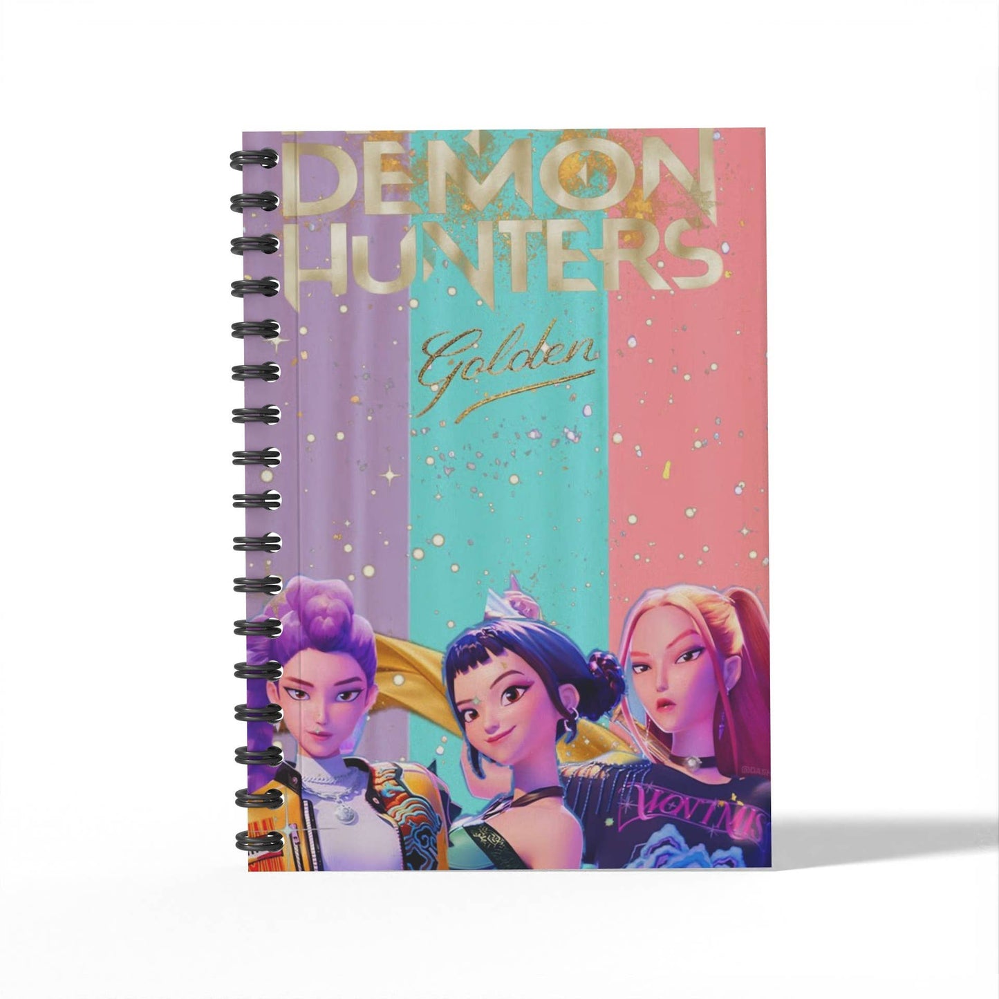 Huntrix OR Derpy & Sussie- Kpop Demon Hunters coil notebook