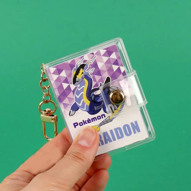 Pokémon Mini Diary Keychain Notebook Key ring