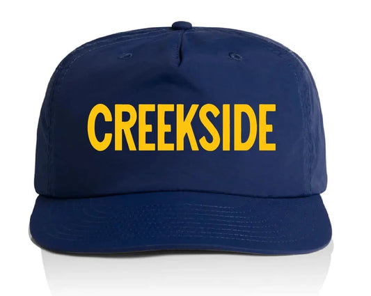 "CREEKSIDE" Nylon Hat - cobalt/yellow