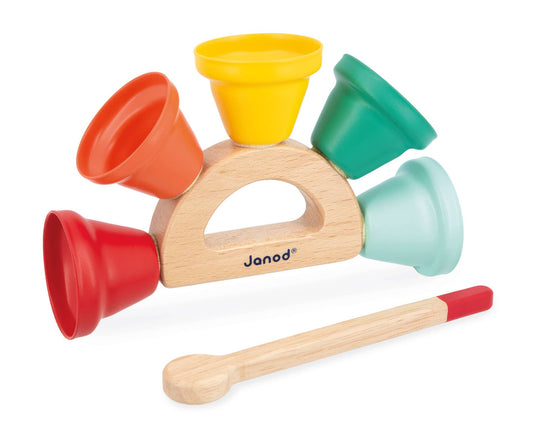 Gioia | Bells | Musical toy | Early learning | 18 months+