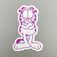 Vinyl Decal - Garfield in 3D
