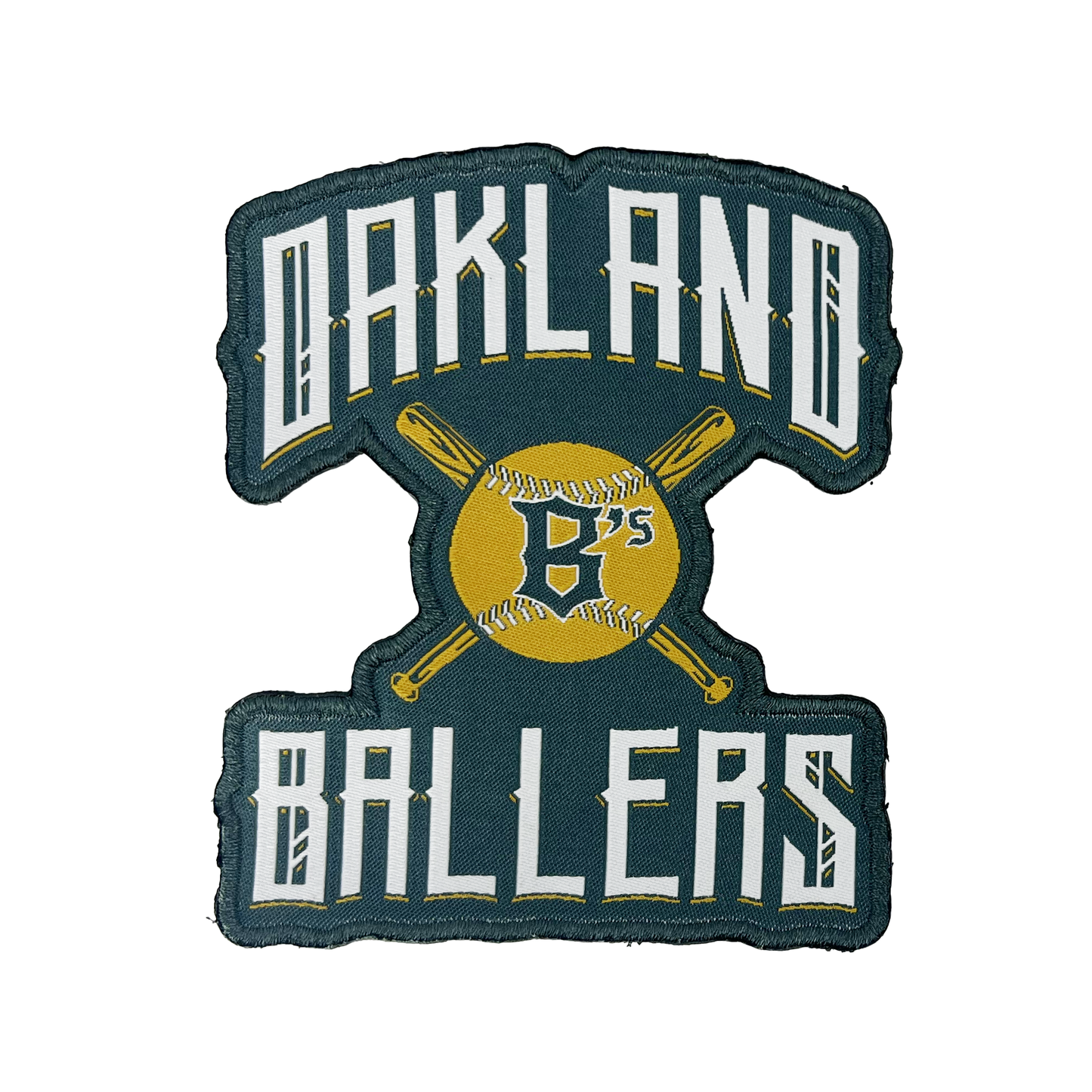 Oakland Ballers Alt Logo Patch