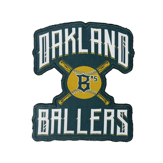 Oakland Ballers Alt Logo Patch