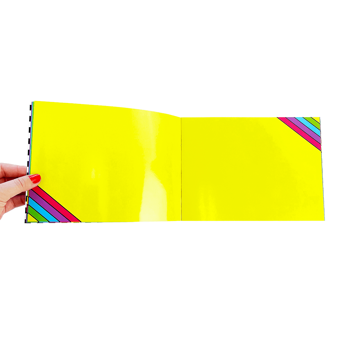 Retro Rainbow Sticker Collector