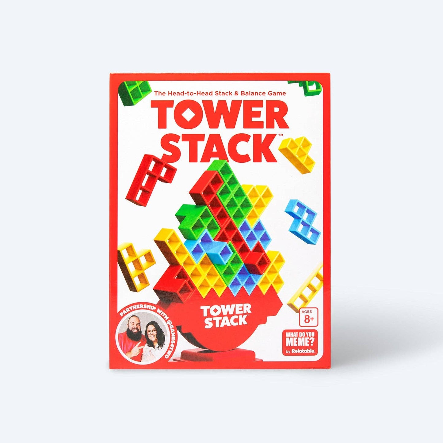 Tower Stack — The Head to Head Stack and Balance Family Game