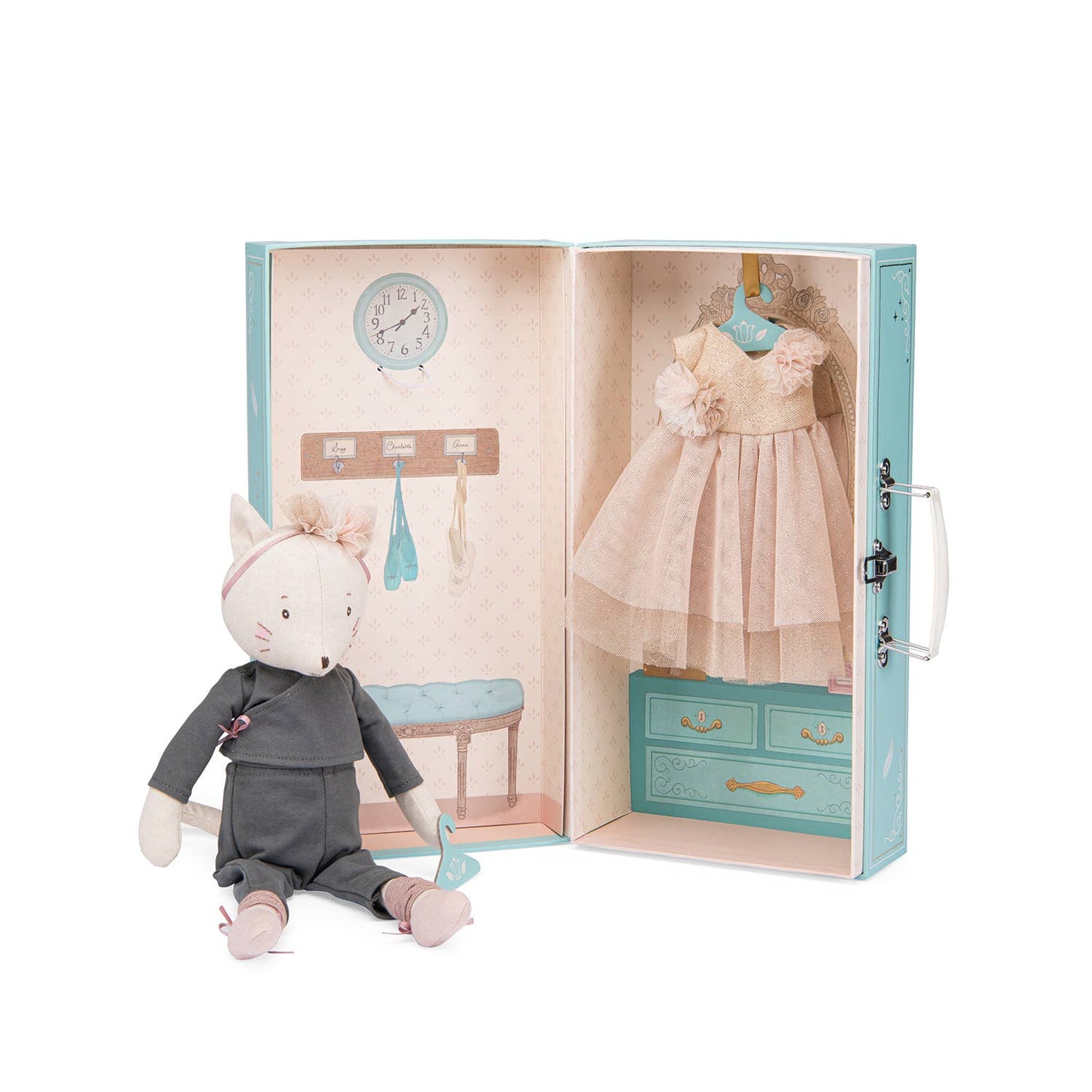 Suitcase - Celestine's Wardrobe - Doll - Moulin Roty