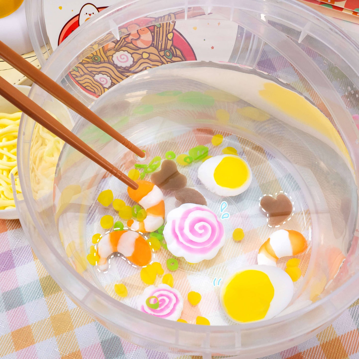 Instant Ramen Noodles Slime Science Kit (6pcs/case)