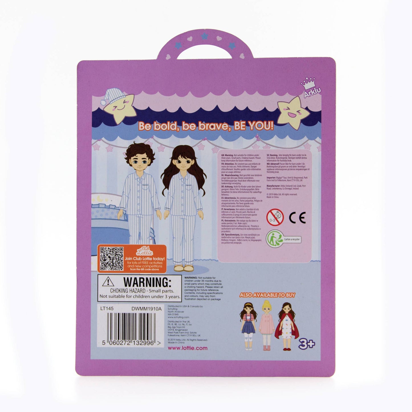 Pyjama Party - Kids Fashion Doll Outfit (Ages 4 - 9)