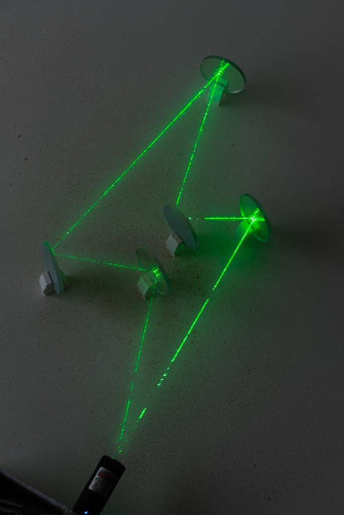 Laser Beam Set: Green