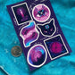 Sticker Spells - Luck, protection, guidance, clarity, witchy stickers