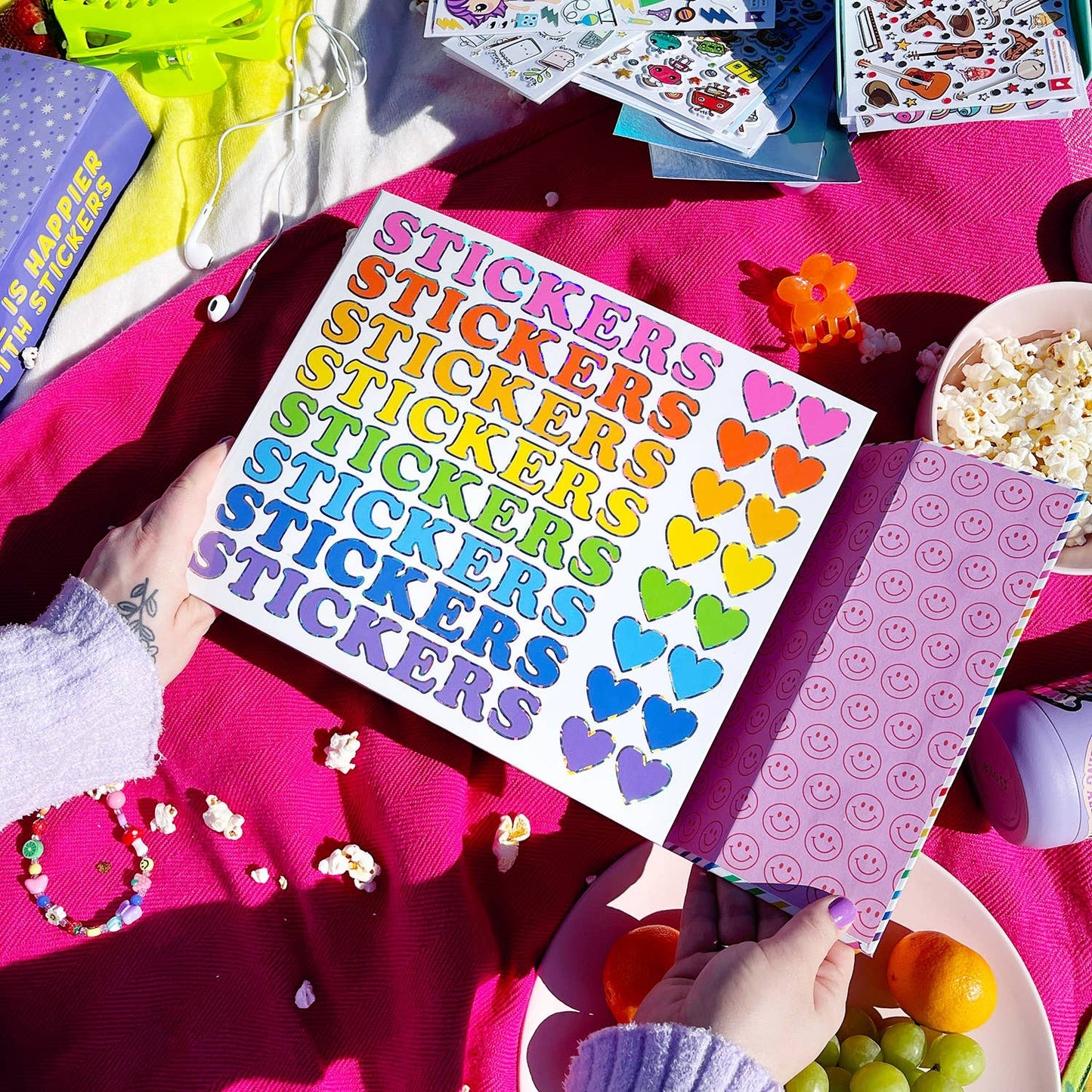 Colorful Sticker Keeper