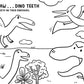 Mini Doodles: Let's Draw Dinosaurs