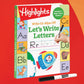 Write-On Wipe-Off Let's Write Letters
