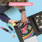 Neon Coloring Set - Unicorns and Friends