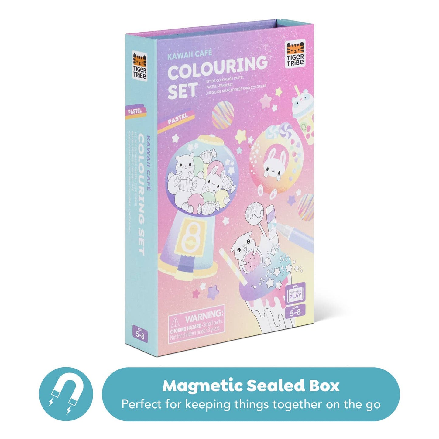 Pastel Coloring Set - Kawaii Café