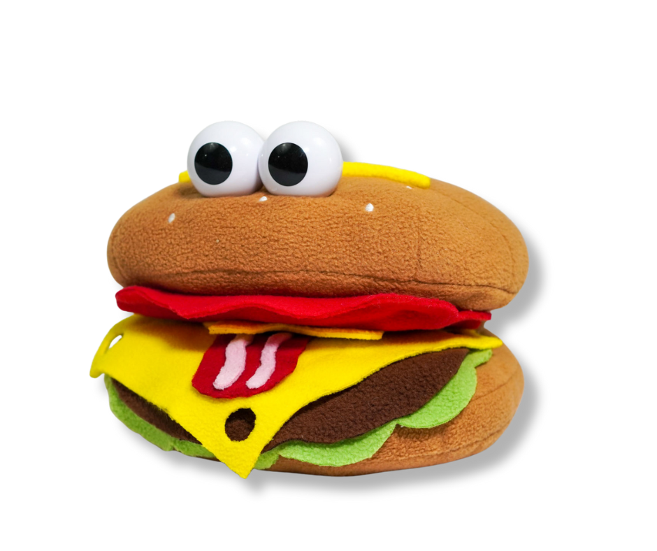Hamburger Pal Hand Puppet 7