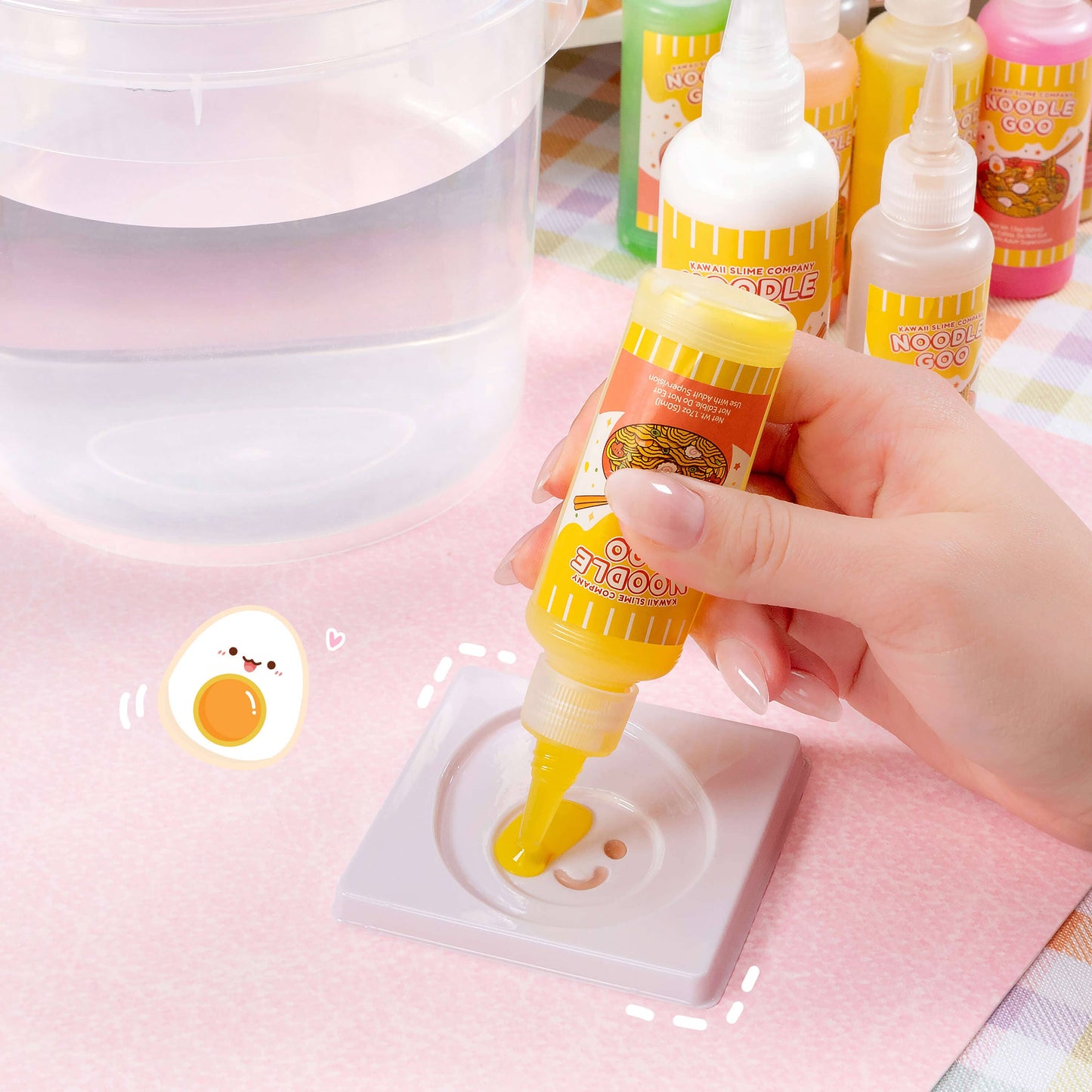 Instant Ramen Noodles Slime Science Kit (6pcs/case)