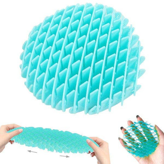Flex Worm Glow-In-The-Dark Squishy Fidget Toy (1pc) Color Ships Assorted