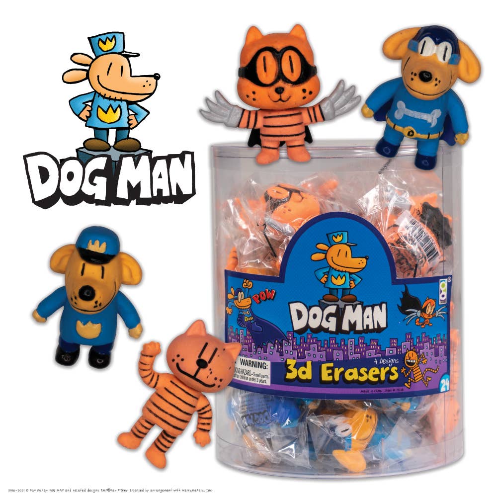 Dog Man 3d Puzzle Eraser