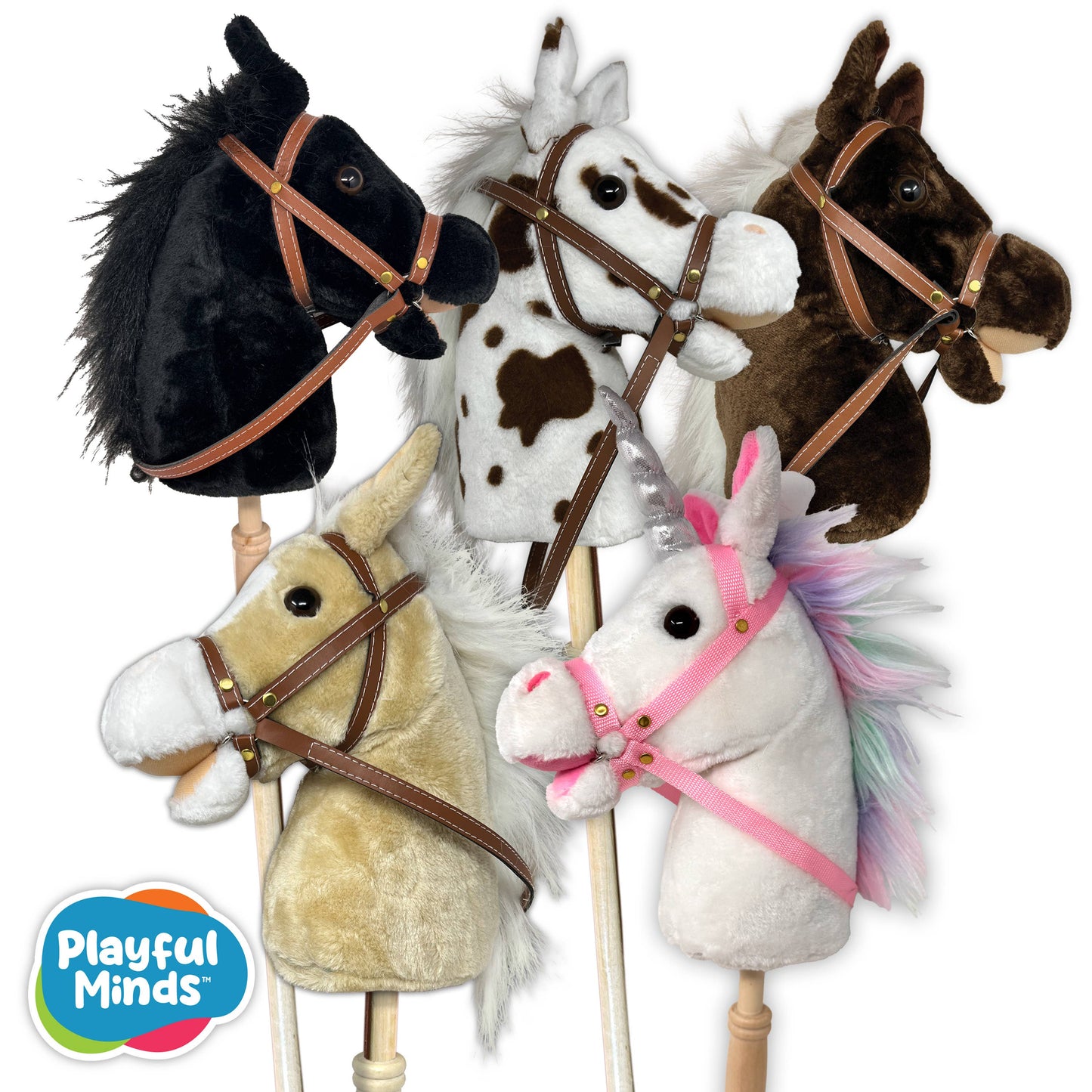 Stick Pony - Unicorn Hobby Horse