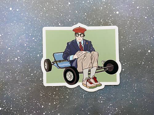 Vinyl Decal - Max Fischer - Rushmore