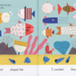 Missing Bits Stickers: Ocean