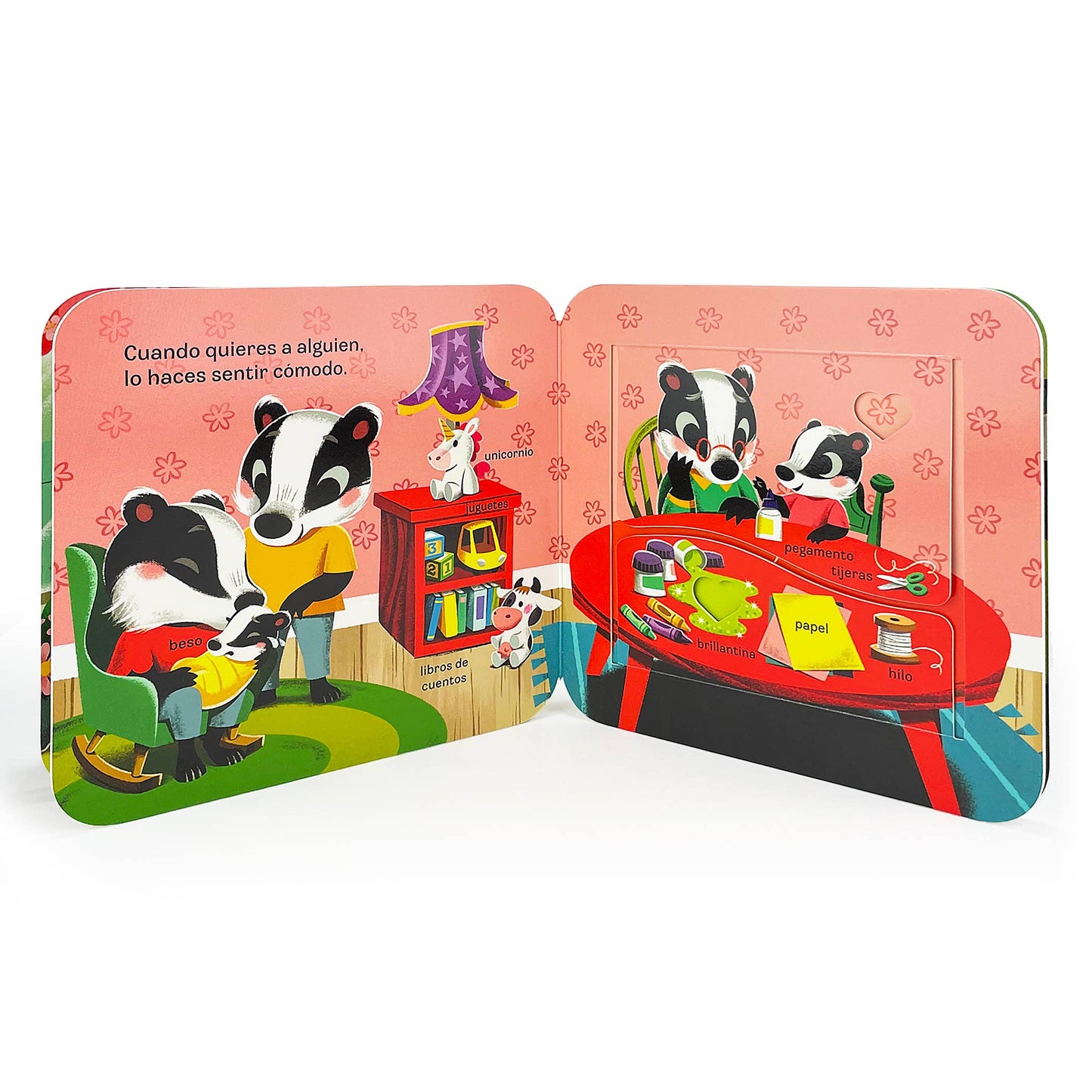 Amor / Love (Spanish Edition) Lift-a-Flap Board Book