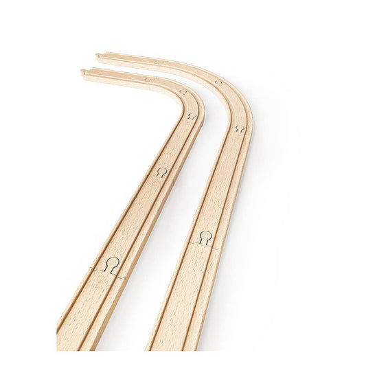 Starter Expansion Rail Pack - Wooden Train Track Set - 3Y+