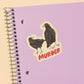 Vinyl Sticker—Murder (Crows, Halloween, Best Seller)