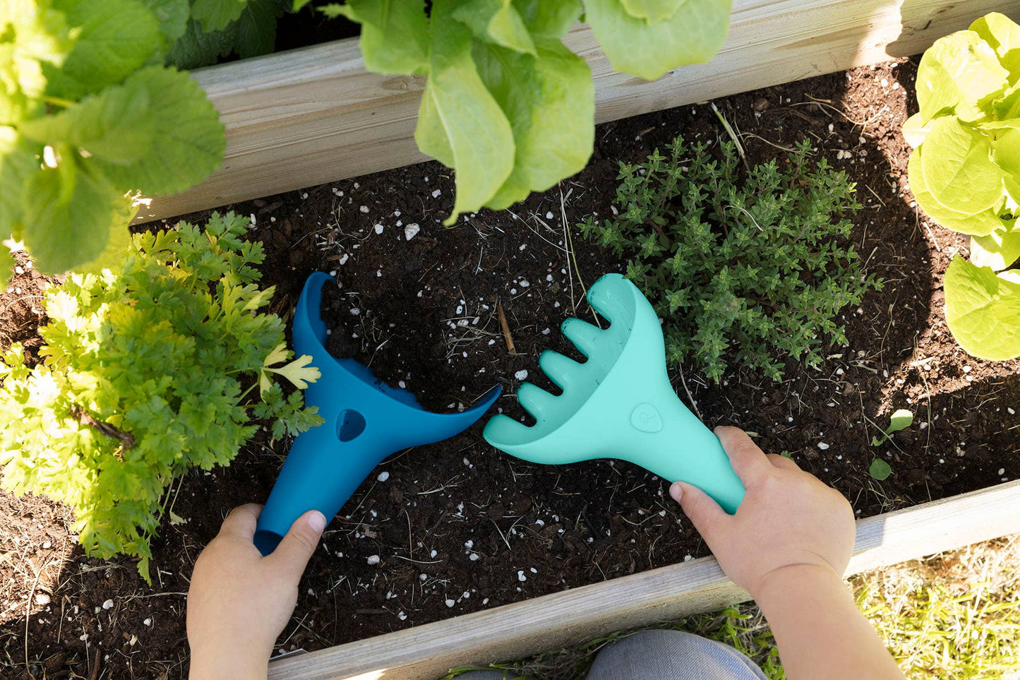 Quut Raki - Ocean - Rake and digger, 2 in 1