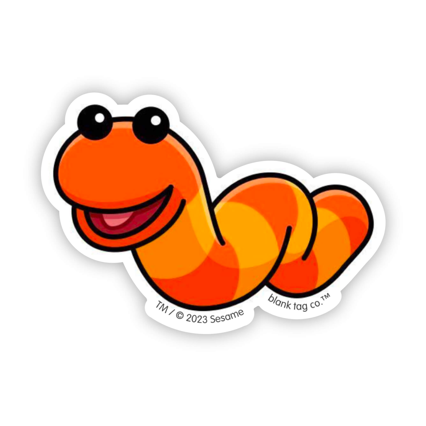 Sesame Street® Waterproof Sticker - Slimey
