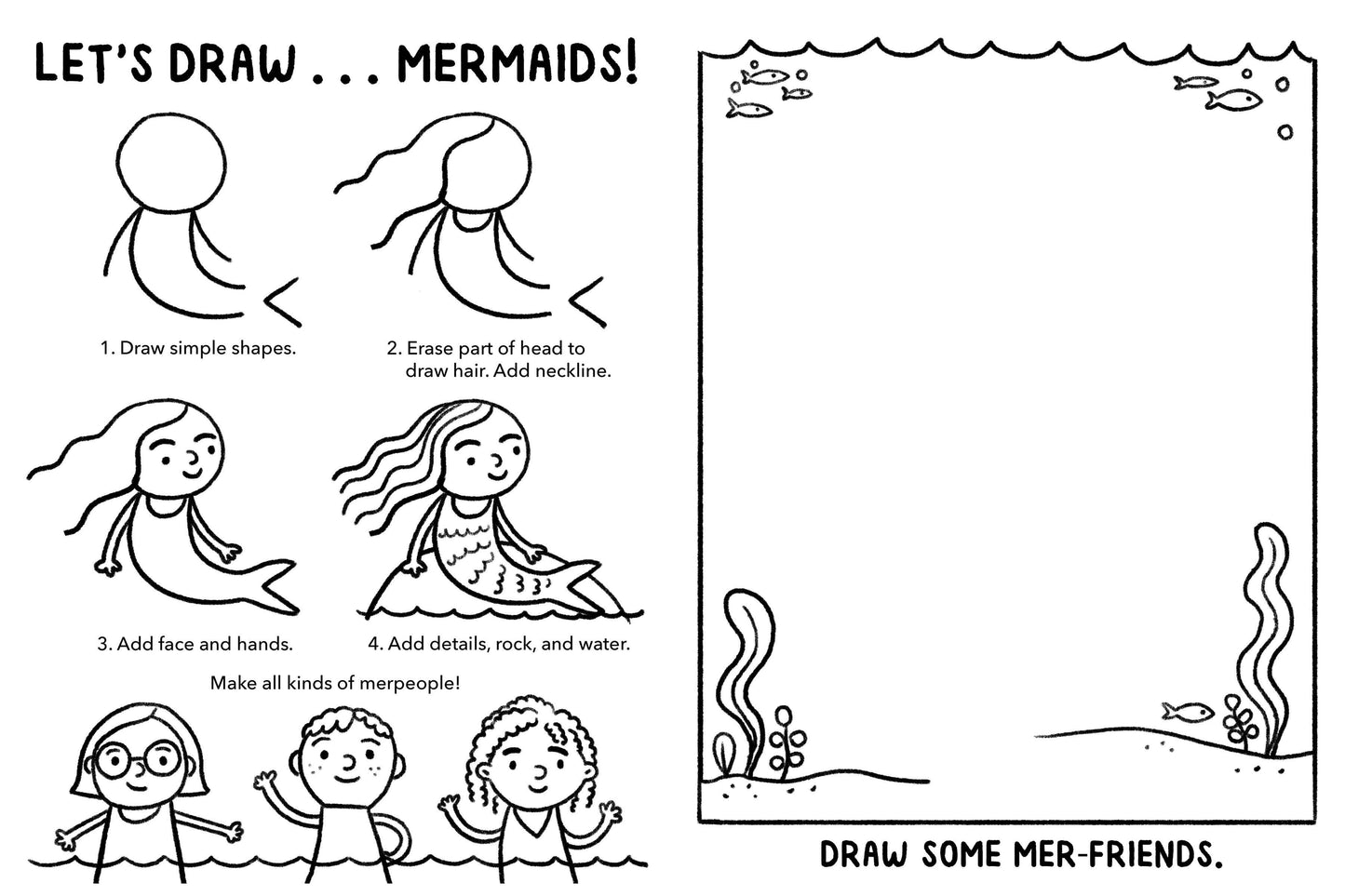 Mini Doodles: Let's Draw Magical Creatures