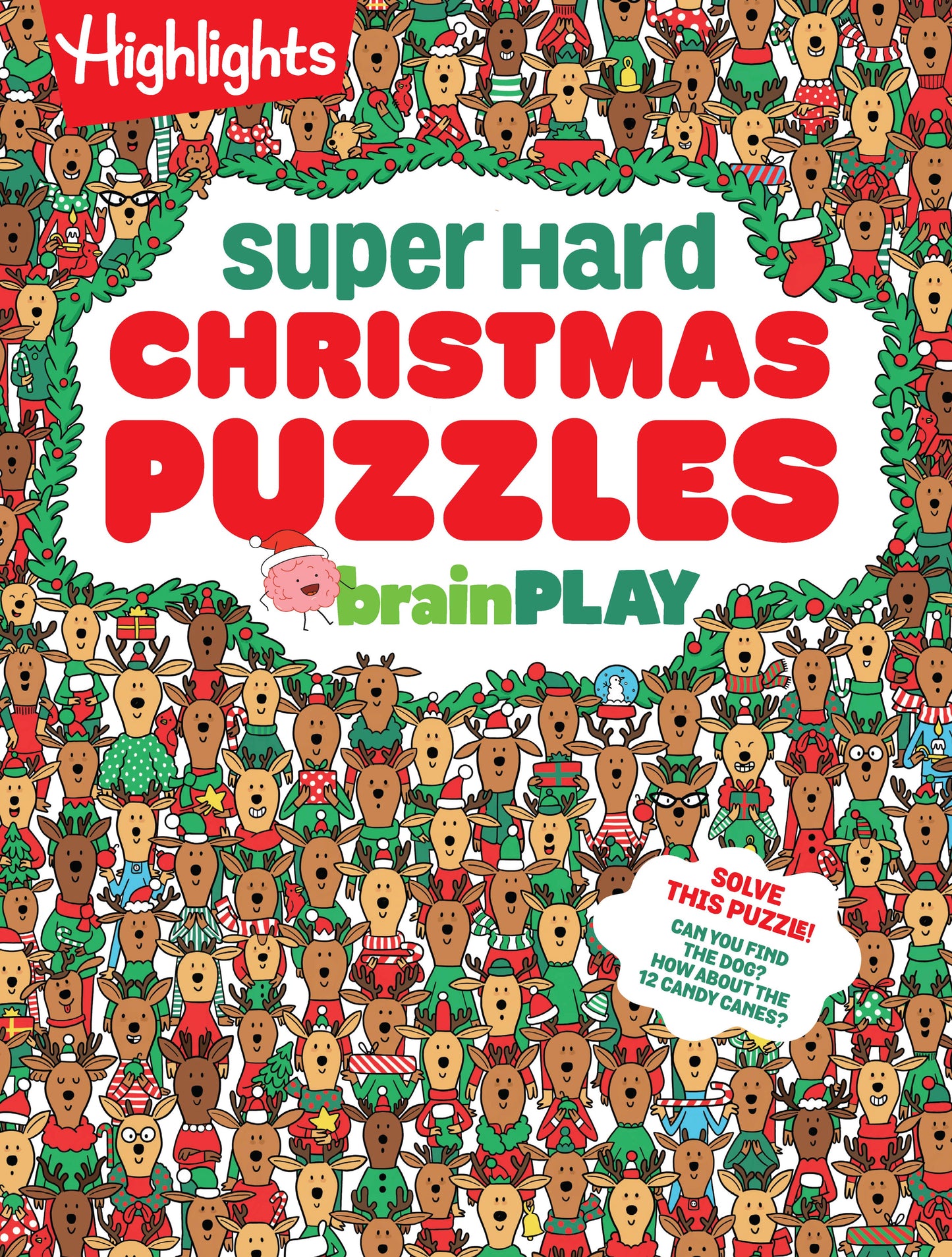 BrainPLAY Super Hard Christmas Puzzles