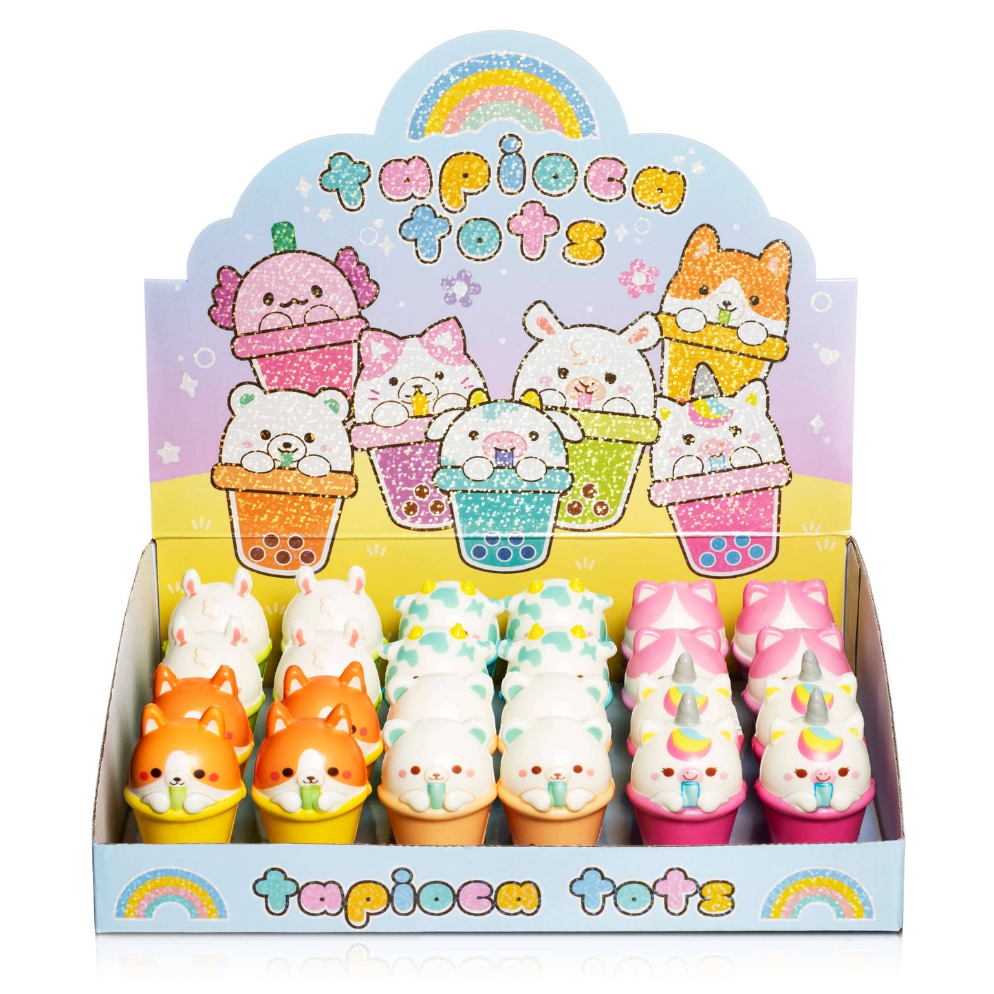 Tapioca Tots Mini Squishy Toys PDQ (24pcs/case)