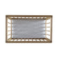 Dollhouse Nursery Crib + Mattress | Natural Wood