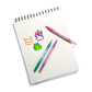 Stamp-A-Square Markers (Set of 12)