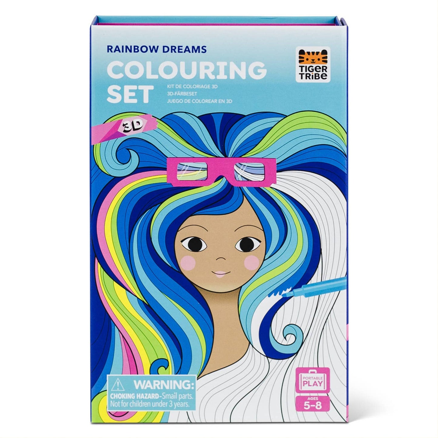 3D Coloring Set - Rainbow Dreams
