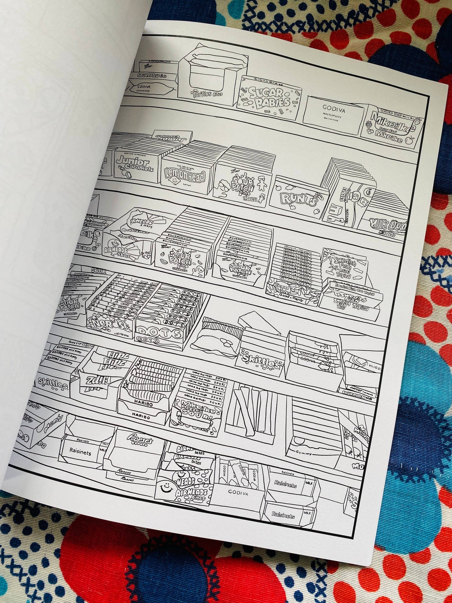 The Color of Sugar - A Coloring Book for Candy Lovers