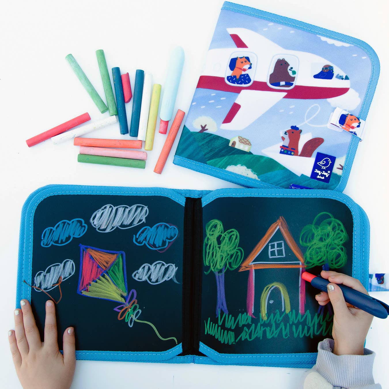 JJF Airplanes Activity Wipe Dry Book, Christmas Gift Kids