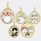 Limited Mofusand Metal Frame Keychain (Gacha Capsule)