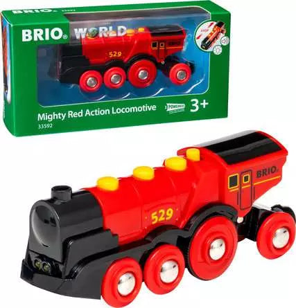 Mighty Red Action Locomotive