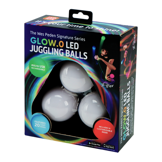 Glow.0 LED Juggling Balls Demo Set - Free w/8 units