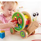 Walk-A-Long Snail - Pull-Along Toy with Shape Sorting