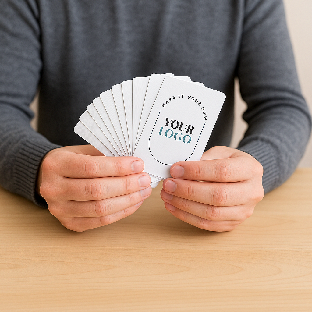 Custom Logo Playing Cards | Corporate Gifts | No Minimum
